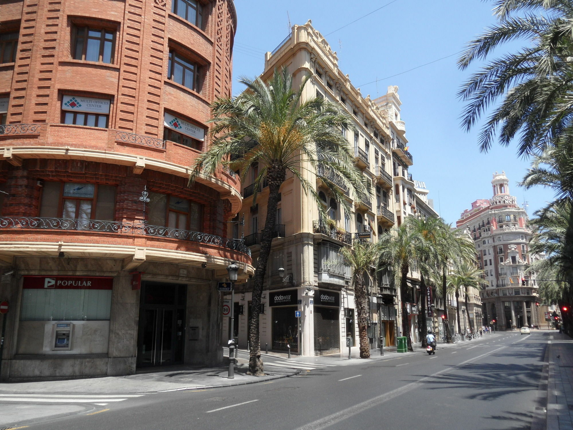 Pension Moratin Valencia Exteriör bild